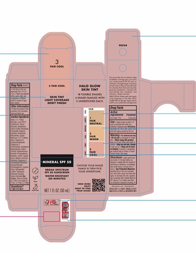 Packaging Label-84506 (84506upus S Halo Glow Skin Tint Spf 50   3 Fair Cool 091924 Vc2)
